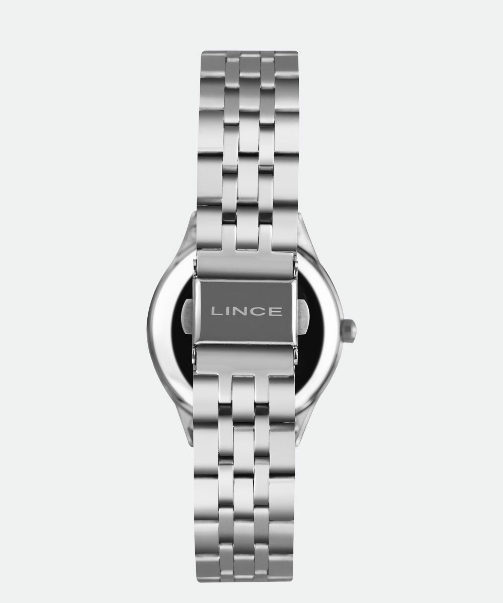 Kit Relógio Feminino Lince LRMH008L30 KAFOS2SX Prateado 3